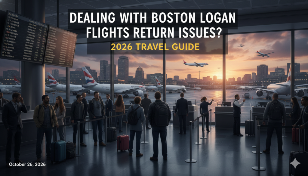 boston logan flights return issues